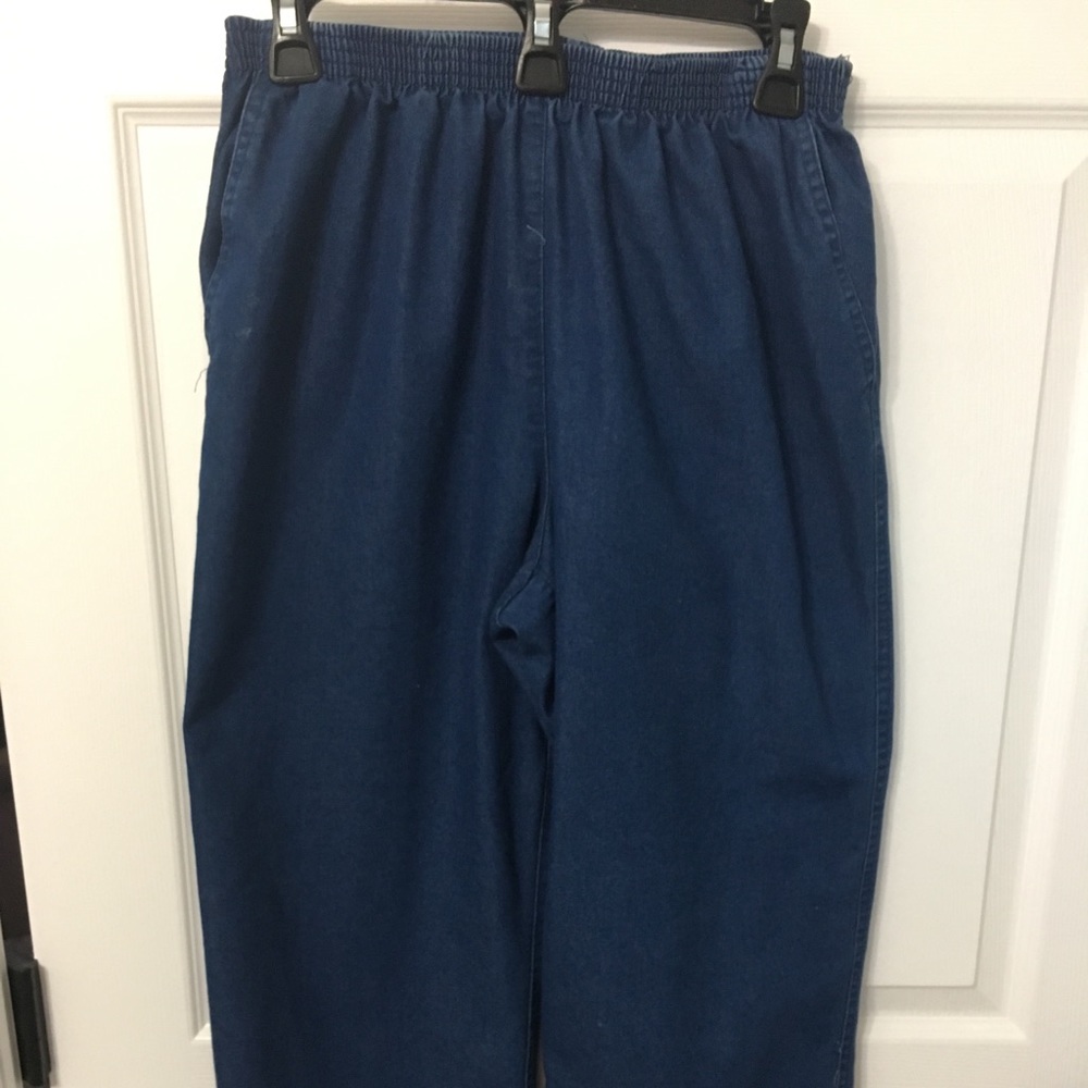 Alfred Dunner Elastic Waist Petite Jeans 14P